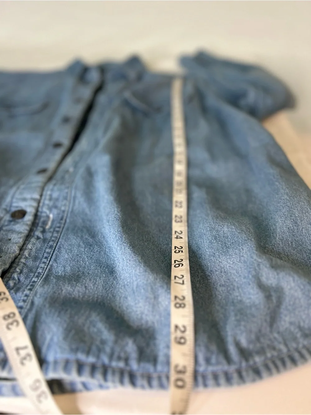 Vintage Shaver Lake Fleece Lined Denim Shirt Jacket Shacket XL